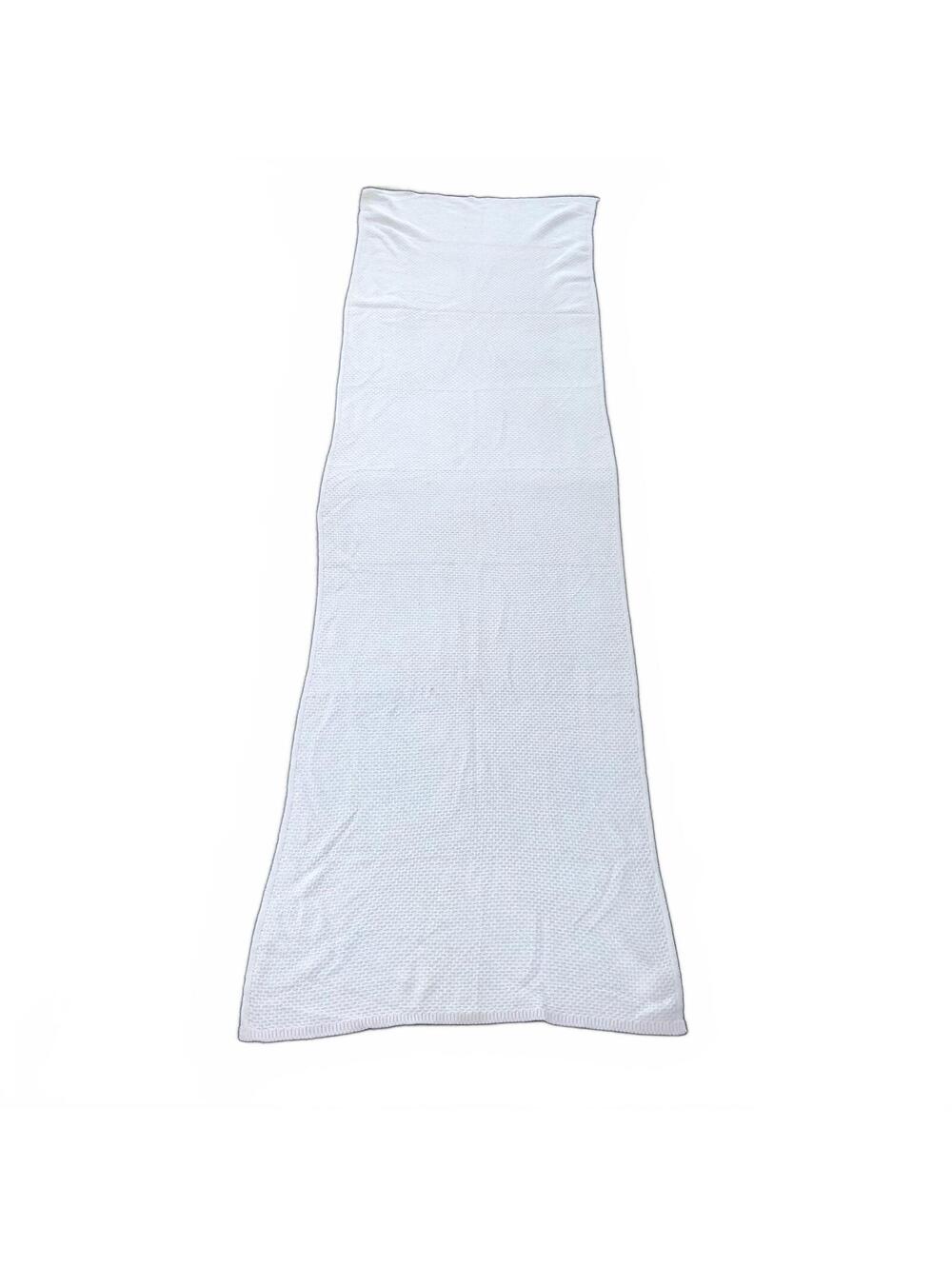 Banana Republic Italian Yarn Knit Scarf in Cream